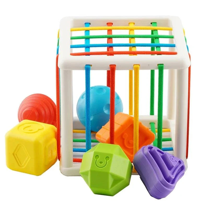 CUBO BABY MÁGICO™ | BRINQUEDO SENSORIAL EDUCACIONAL