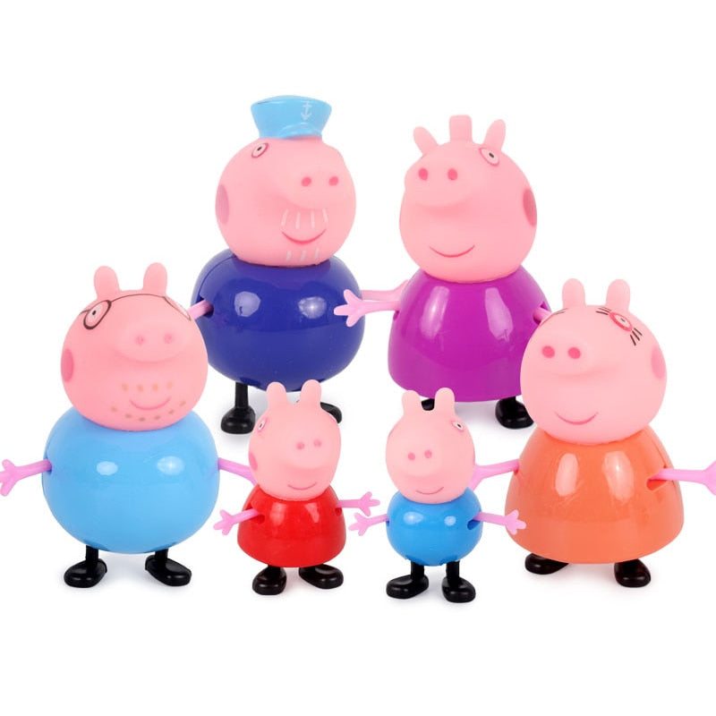 Kit Bonecos Peppa Pig